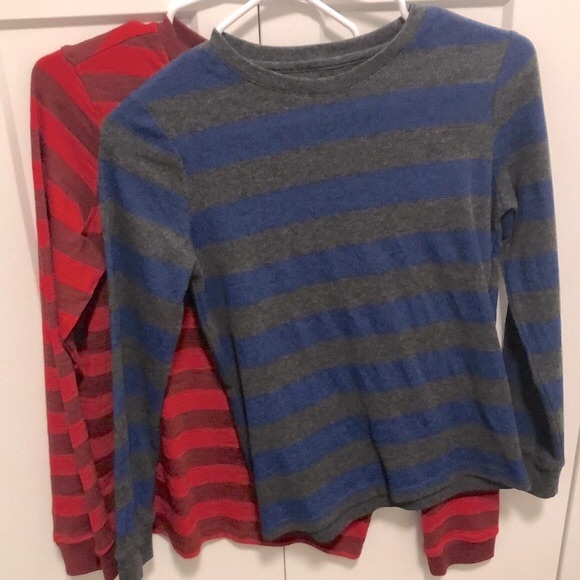 NWOT Lot of 2x [Epic Threads] & [dip] Striped Long-Sleeve Shirts, Kids Sz M & XL - Picture 2 of 13